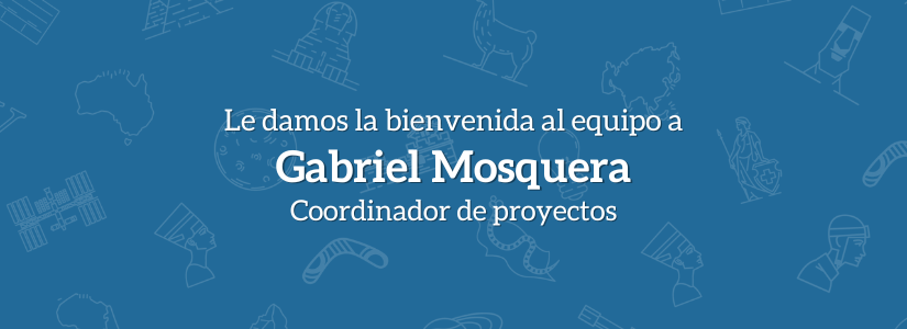 Conoce a Gabriel, coordinador de proyectos en Wikimedia Colombia